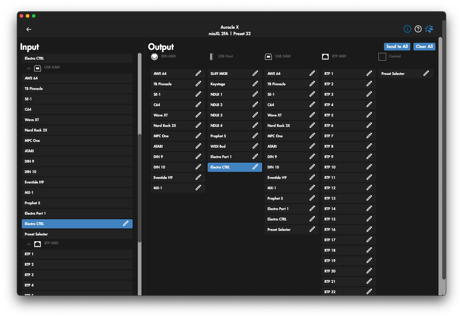DAW ro USB Host CTRL