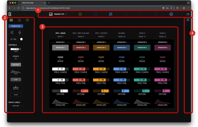 Editor components