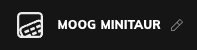 Preset name