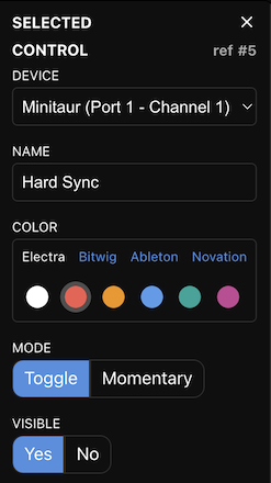 Pad attributes