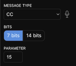 Parameter CC