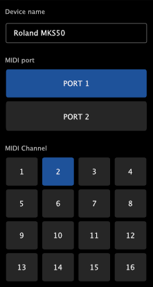 Devices Overrides form