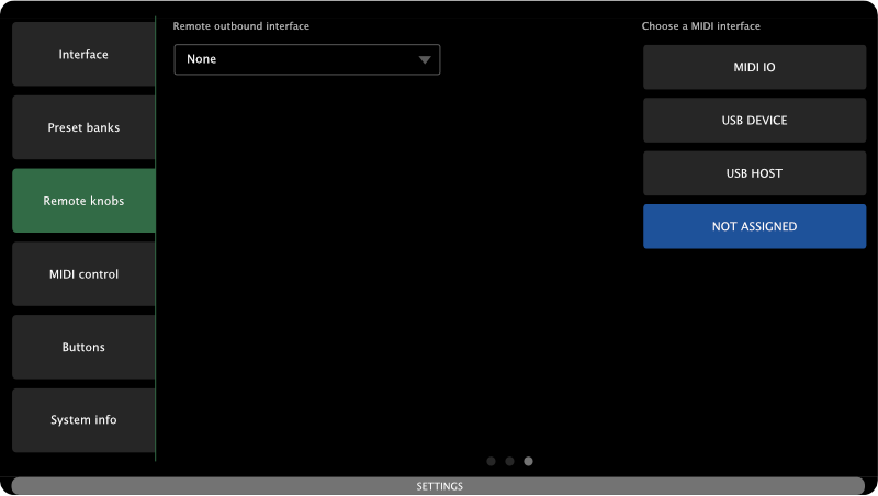 Outbound MIDI routing disabled