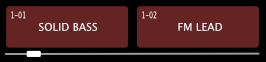 Morphing slider